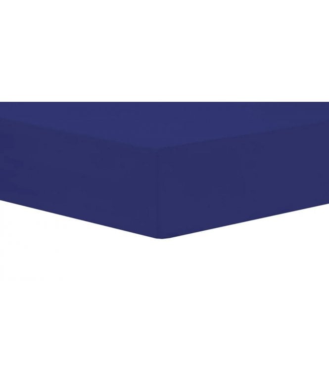 New Edge Blinds Basics Fitted Sheet in Blue