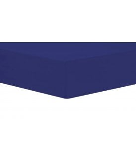 Basics Fitted Sheet in Blue