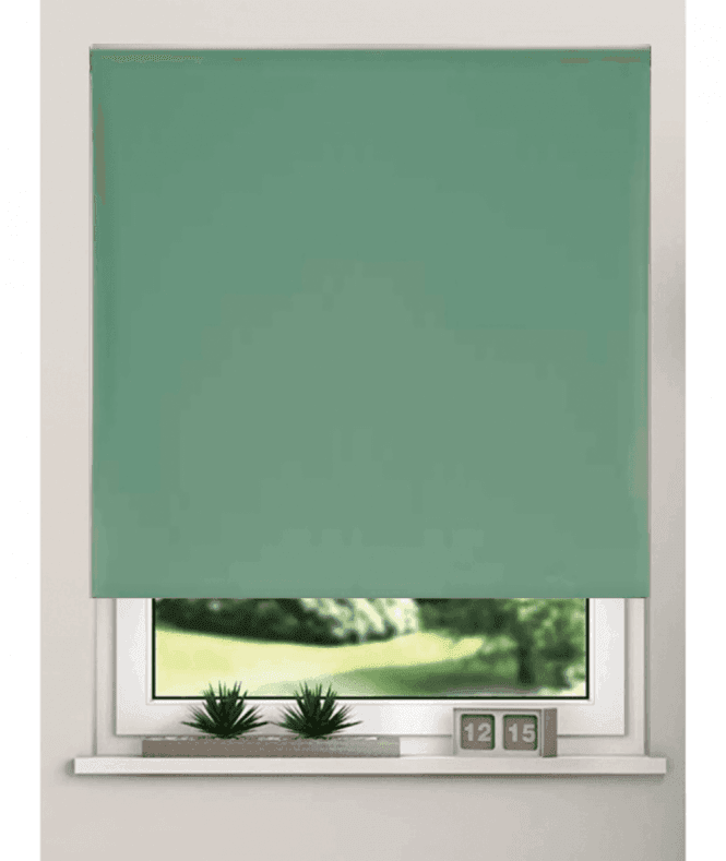 New Edge Blinds Basil Blackout Roller Blind (170cm Drop)