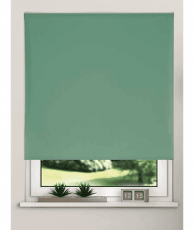 Basil Blackout Roller Blind (170cm Drop)