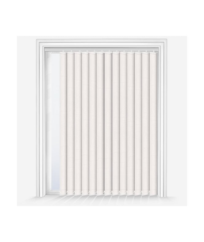 New Edge Blinds Bexley Cotton Custom Made Dimout Vertical Blind