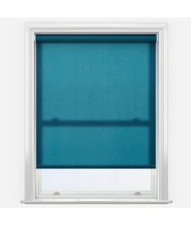 Bexley Teal Made to Measure Dimout Roller Blind