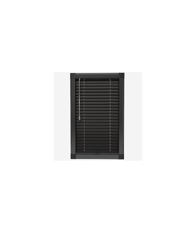 New Edge Blinds Black Aluminium Venetian Perfect Fit Blinds
