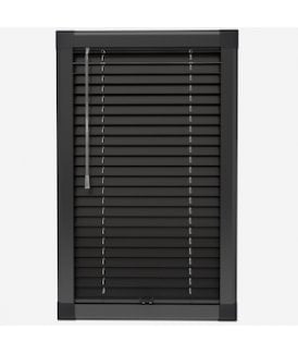 Black Aluminium Venetian Perfect Fit Blinds