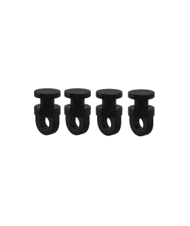 Black Styleline Curtain Track Gliders