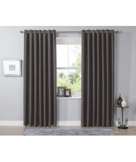 Blackout Curtains in Charcoal