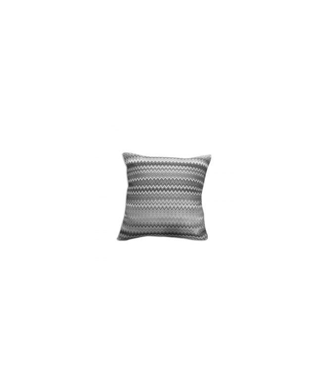 New Edge Blinds Boho Collection Jacquard Cushion Cover in Silver