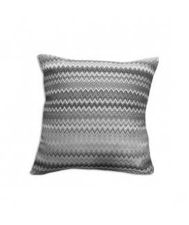 Boho Collection Jacquard Cushion Cover in Silver