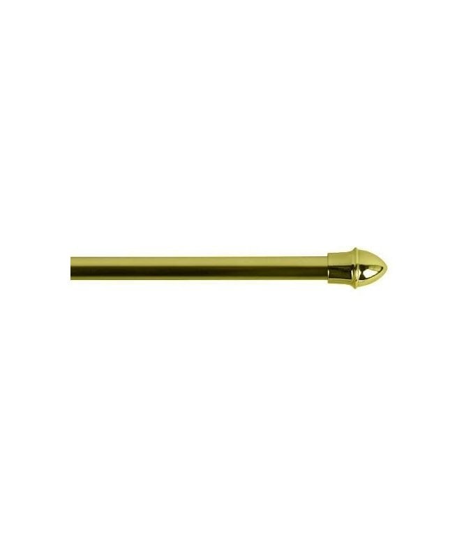 New Edge Blinds Brass 13mm Extendable Metal Curtain Cafe Rods