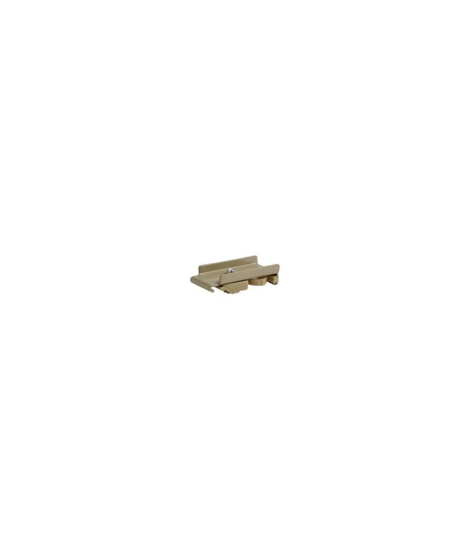 New Edge Blinds Brass Fineline Curtain Track Ceiling Fix Wall Brackets 4 Pack