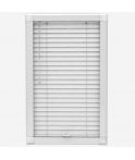 Bright White Wooden Venetian Perfect Fit Blinds