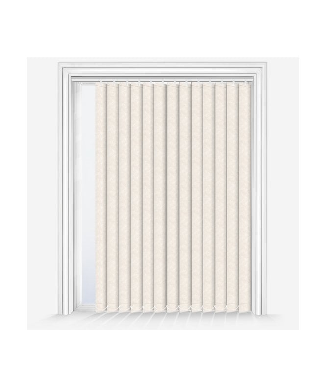 New Edge Blinds Cameo Beige Custom Made Dimout Vertical Blind