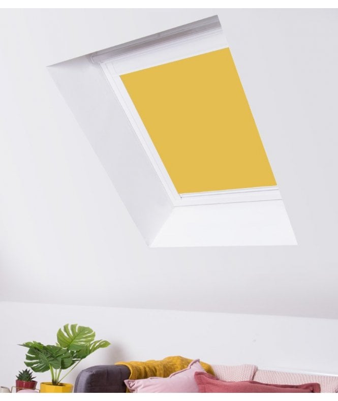 New Edge Blinds Canary Blackout Skylight Blind for DAKSTRA® Roof Windows