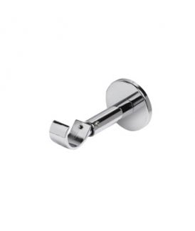Chrome IDC Metal Curtain Pole Support Bracket (35mm)