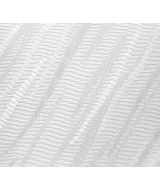 New Edge Blinds Cirrus Patterned White Vertical Blind  (140cm Drop)