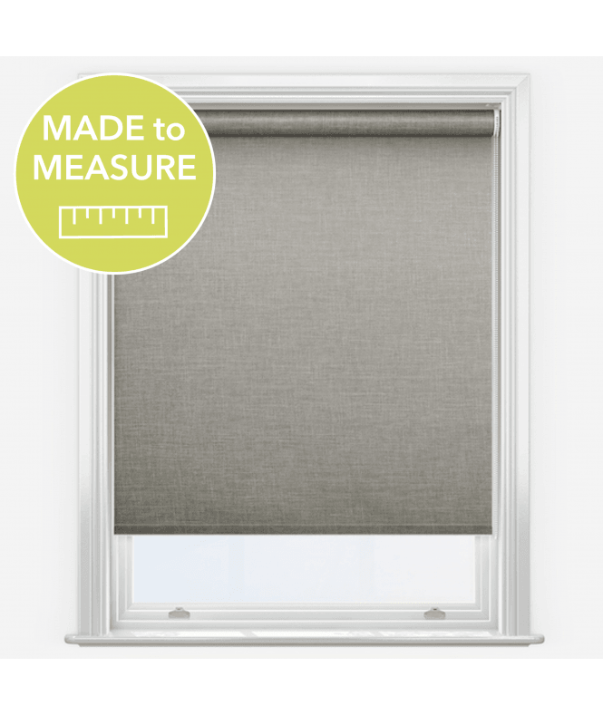New Edge Blinds Classe Dove Grey Made to Measure Blackout Roller Blind