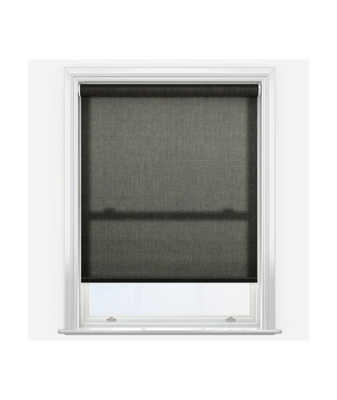 New Edge Blinds Classe Slate Grey Made to Measure Dimout Roller Blind