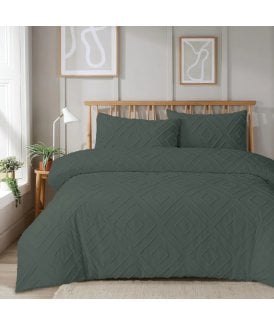 Como Duvet Set in Grey
