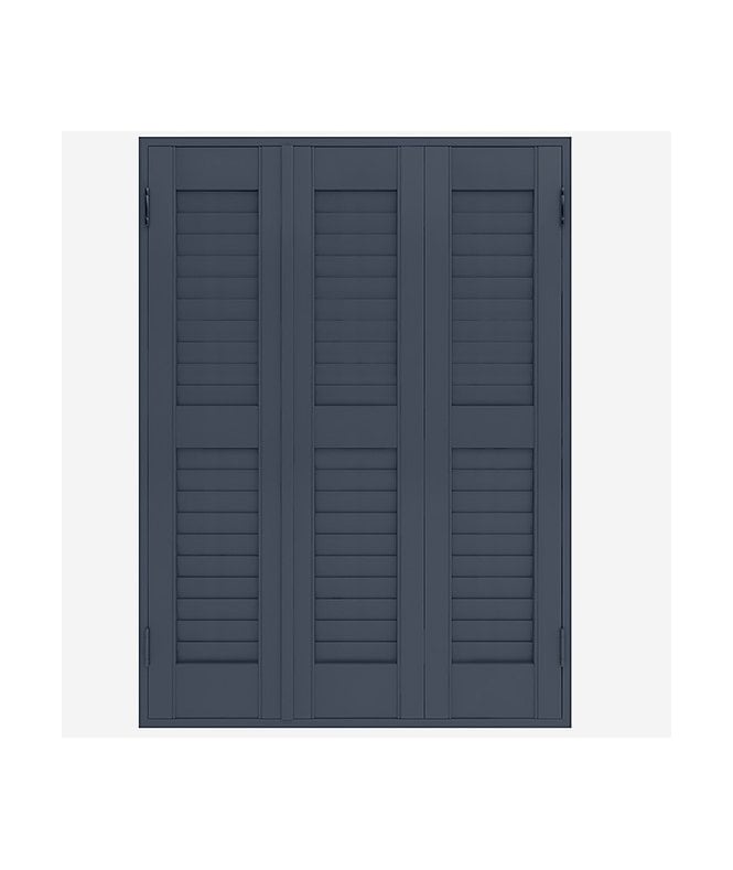 New Edge Blinds Core Anthracite Shutter