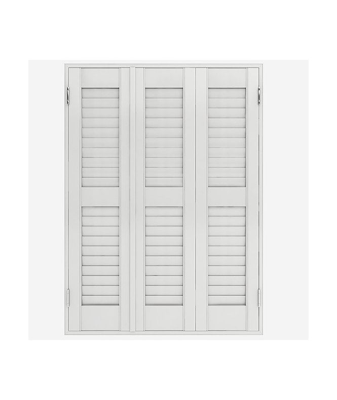 New Edge Blinds Core Chalk White Shutter