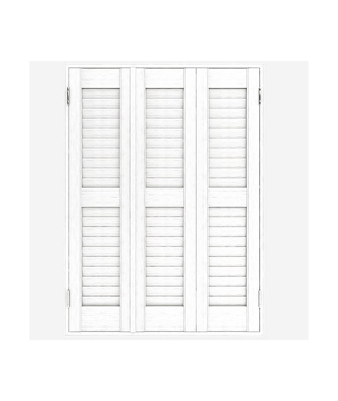 New Edge Blinds Core White Grain Shutter