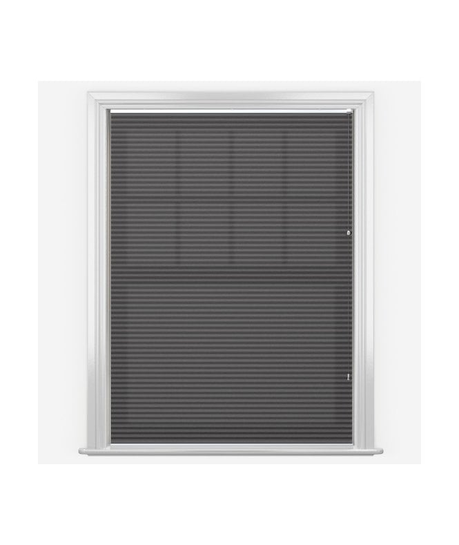 New Edge Blinds Cozy Cell Anthracite Honeycomb Pleated Dimout Blind