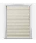 Cozy Cell Cream Honeycomb Pleated Blackout Blind