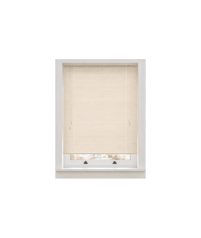 New Edge Blinds Cream PVC Venetian Blind 152cm Drop (25mm Slats)