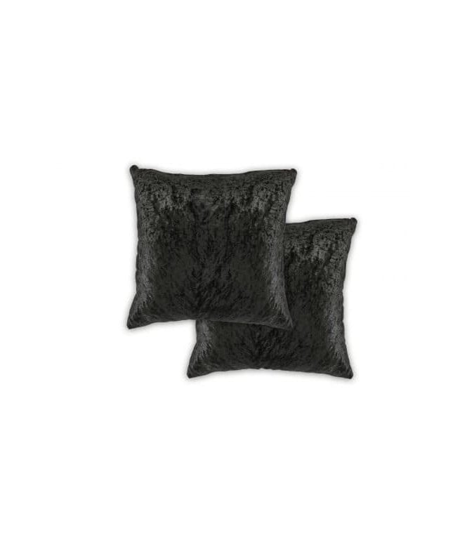 New Edge Blinds Crushed Velvet Collection Luxury Cushion Cover in Black
