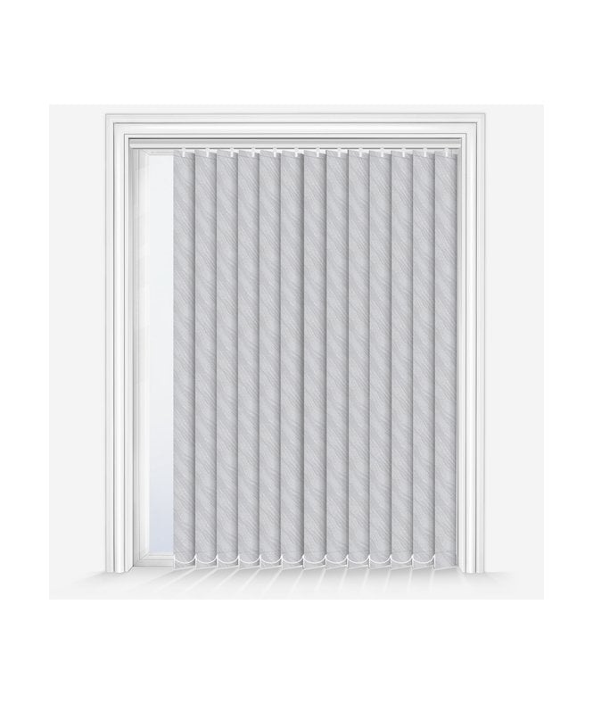 New Edge Blinds Custom Made Broadway Mist Dimout Vertical Blind