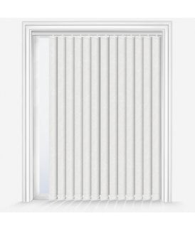 Custom Made Carolina White Dimout Vertical Blind