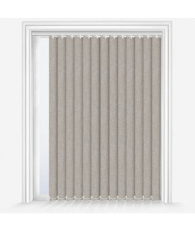 Custom Made Classe Dove Grey Dimout Vertical Blind