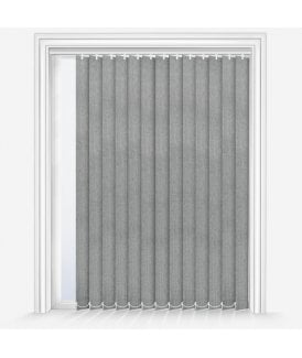 Custom Made Classe Smoke Grey Blackout Vertical Blind