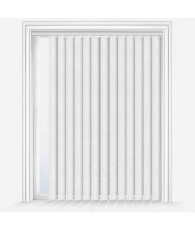 Custom Made Classe White Dimout Vertical Blind