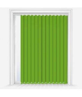 Custom Made Elements Apple Green Blackout Vertical Blind