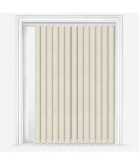 Custom Made Elements Cream Blackout Vertical Blind