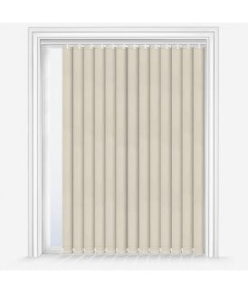 Custom Made Elements Cream Dimout Vertical Blind