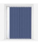 Custom Made Elements Denim Blue Blackout Vertical Blind
