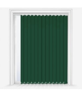 Custom Made Elements Forest Green Blackout Vertical Blind