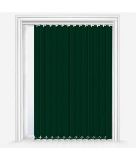 Custom Made Elements Forest Green Dimout Vertical Blind