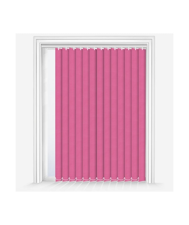 New Edge Blinds Custom Made Elements Hot Pink Blackout Vertical Blind
