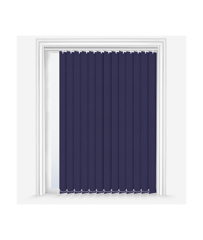 New Edge Blinds Custom Made Elements Indigo Dimout Vertical Blind