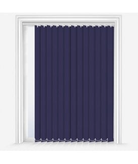 Custom Made Elements Indigo Dimout Vertical Blind