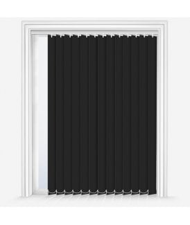 Custom Made Elements Jet Blackout Vertical Blind