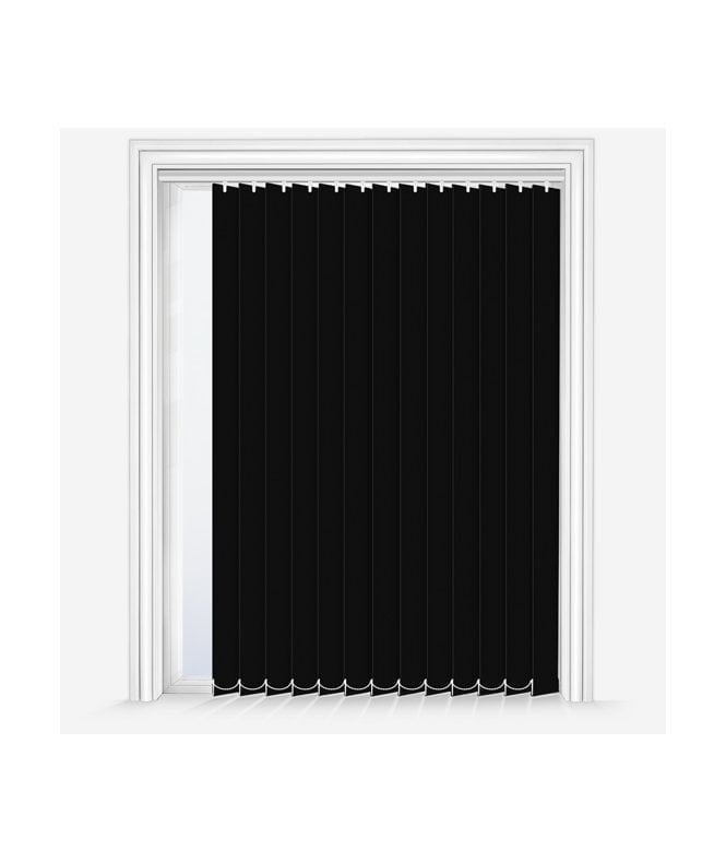 New Edge Blinds Custom Made Elements Jet Dimout Vertical Blind