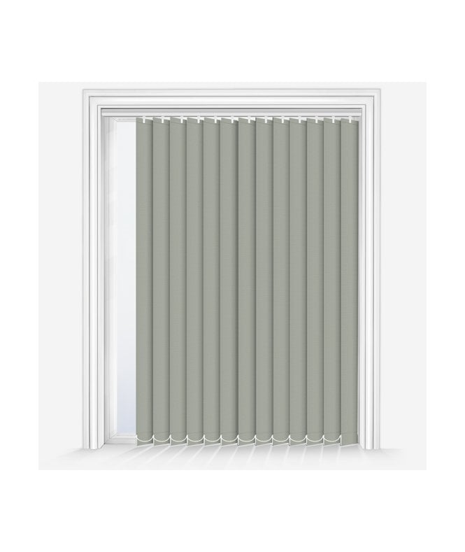 New Edge Blinds Custom Made Elements Mist Grey Dimout Vertical Blind