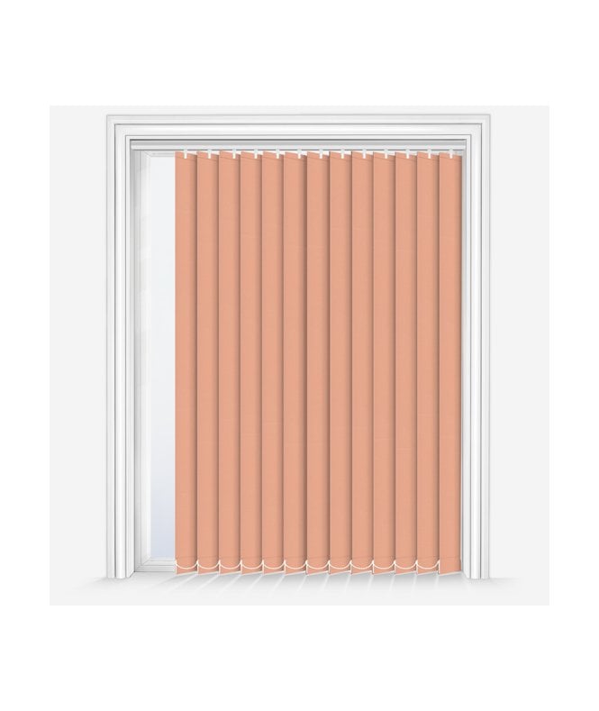 New Edge Blinds Custom Made Elements Papaya Blackout Vertical Blind