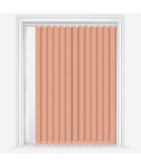 Custom Made Elements Papaya Blackout Vertical Blind