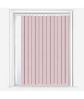 Custom Made Elements Peony Pink Blackout Vertical Blind