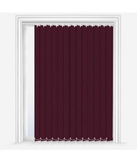 Custom Made Elements Plum Dimout Vertical Blind